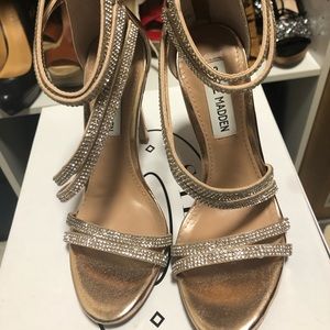 Steve Madden Sweetest Rhinestone High Heels